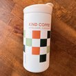 Load image into Gallery viewer, Checkered 12oz. Travel Mug
